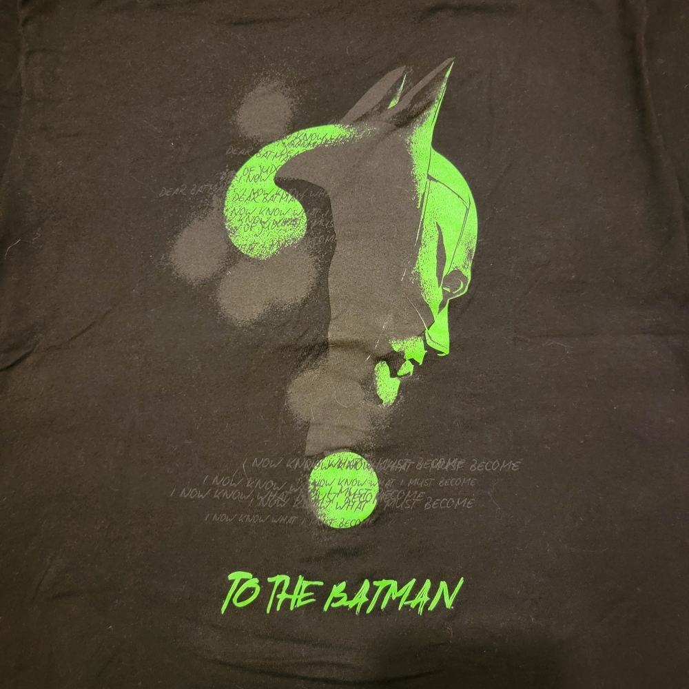 The Batman Riddler tshirt XL - Picture 2 of 3